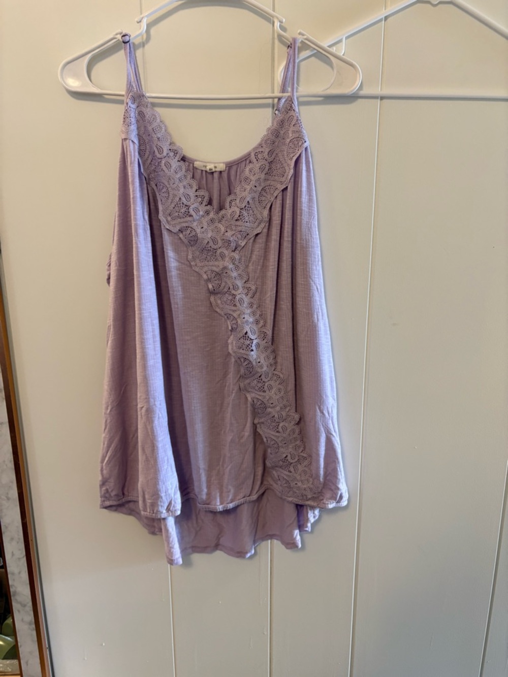 Maurices Lavender Lace-Trim Camisole
